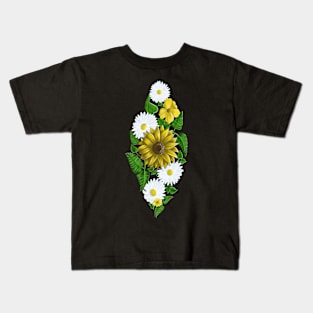 V Flower arrangement Kids T-Shirt